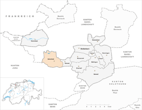 Karte von Bärschwil