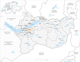 Karte von Bönigen