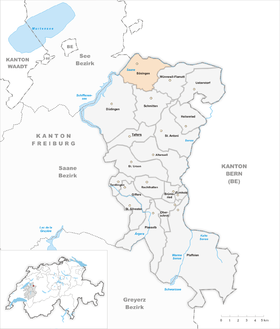Karte von Bösingen