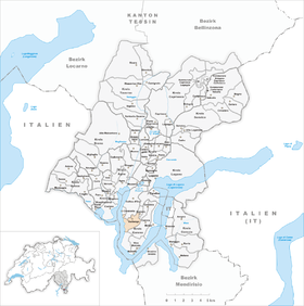 Karte von Barbengo
