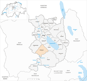 Karte von Buttisholz