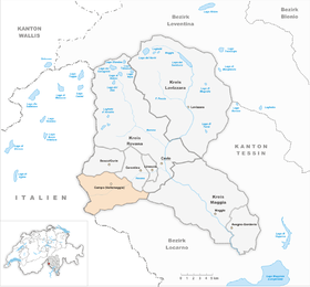 Karte von Campo (Vallemaggia)