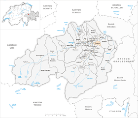 Karte von Castrisch