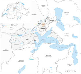 Karte von Dierikon