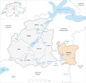 Karte von Engelberg