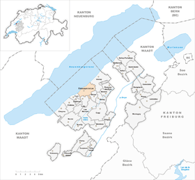 Karte von Estavayer-le-Lac