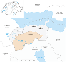 Karte von Feusisberg