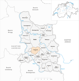 Karte von Fislisbach