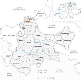 Karte von Flurlingen