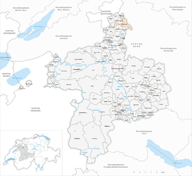 Karte von Fraubrunnen