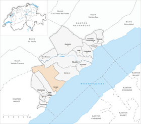 Karte von Gorgier
