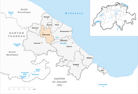 Karte von Hefenhofen