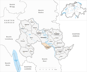 Karte von Hermetschwil-Staffeln