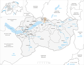 Karte von Hofstetten bei Brienz