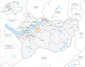 Karte von Iseltwald