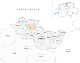 Karte von Klingnau