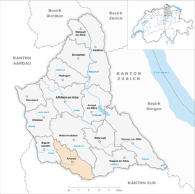 Karte von Knonau