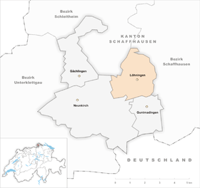Karte von Löhningen