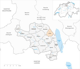 Karte von Leutwil