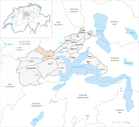Karte von Littau