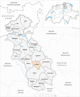 Karte von Lufingen