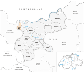 Karte von Münchwilen