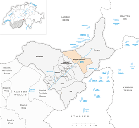 Karte von Münster-Geschinen