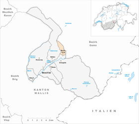 Karte von Martisberg