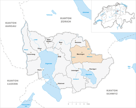 Karte von Menzingen