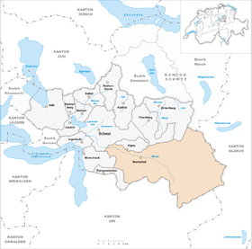 Karte von Muotathal