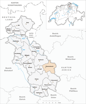 Karte von Oberembrach