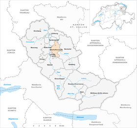 Karte von Oberhelfenschwil