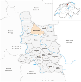 Karte von Obersiggenthal
