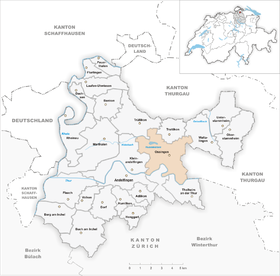 Karte von Ossingen