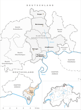 Karte von Rüdlingen
