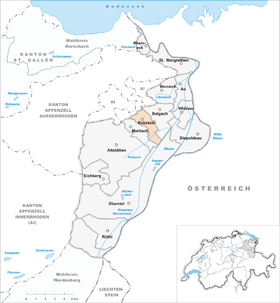 Karte von Rebstein
