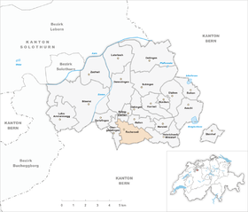 Karte von Recherswil