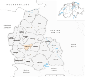 Karte von Regensberg