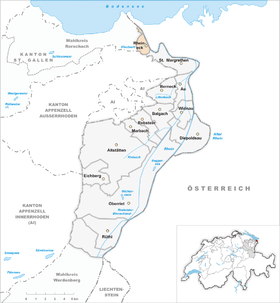 Karte von Rheineck