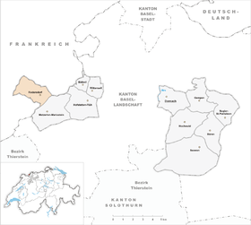 Karte von Rodersdorf