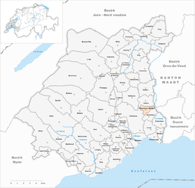 Karte von Romanel-sur-Morges