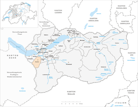Karte von Saxeten