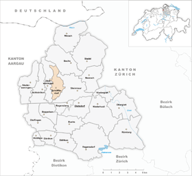 Karte von Schöfflisdorf