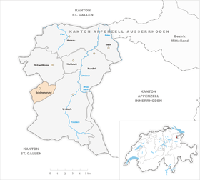 Karte von Schönengrund