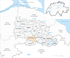 Karte von Schönholzerswilen