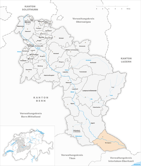 Karte von Schangnau