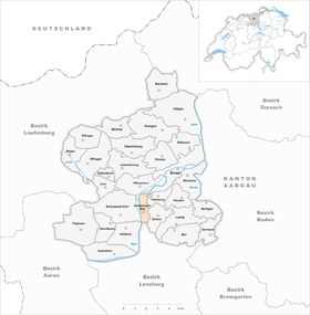 Karte von Schinznach-Bad