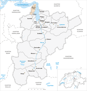 Karte von Seelisberg