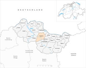 Karte von Tegerfelden
