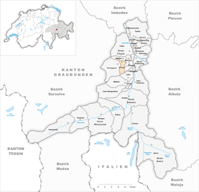 Karte von Urmein